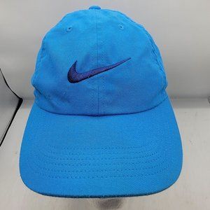 Nike Heritage 86 Adults Blue Athletic Hat Casual Outdoors Lightweight